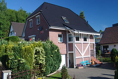 Das Ferienhaus mit der 40m²-Ferienwohnung